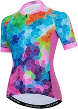 Womens Cycling Jersey Short Sleeve, Mountain Bike Shirt For Ladies Cycle... - $41.99
