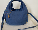 Passage Mignon Blue Textile Handbag, Shoulder Bag - $23.74