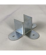 Lot of 25 FB-1 Connector 3 Wing Shaped Cloverleaf Fence Bracket 3/4&quot; Sq ... - $451.22 MXN
