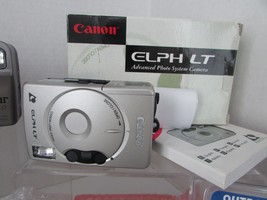 Canon ELPH LT  Film Camera Canon Lens 23mm Point &amp; Shoot w/Flash New - $146.69 MXN
