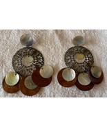 Vintage, never portées, boucles d&#39;oreille, earrings, earrings, 9cm hauteur - €12,79 EUR