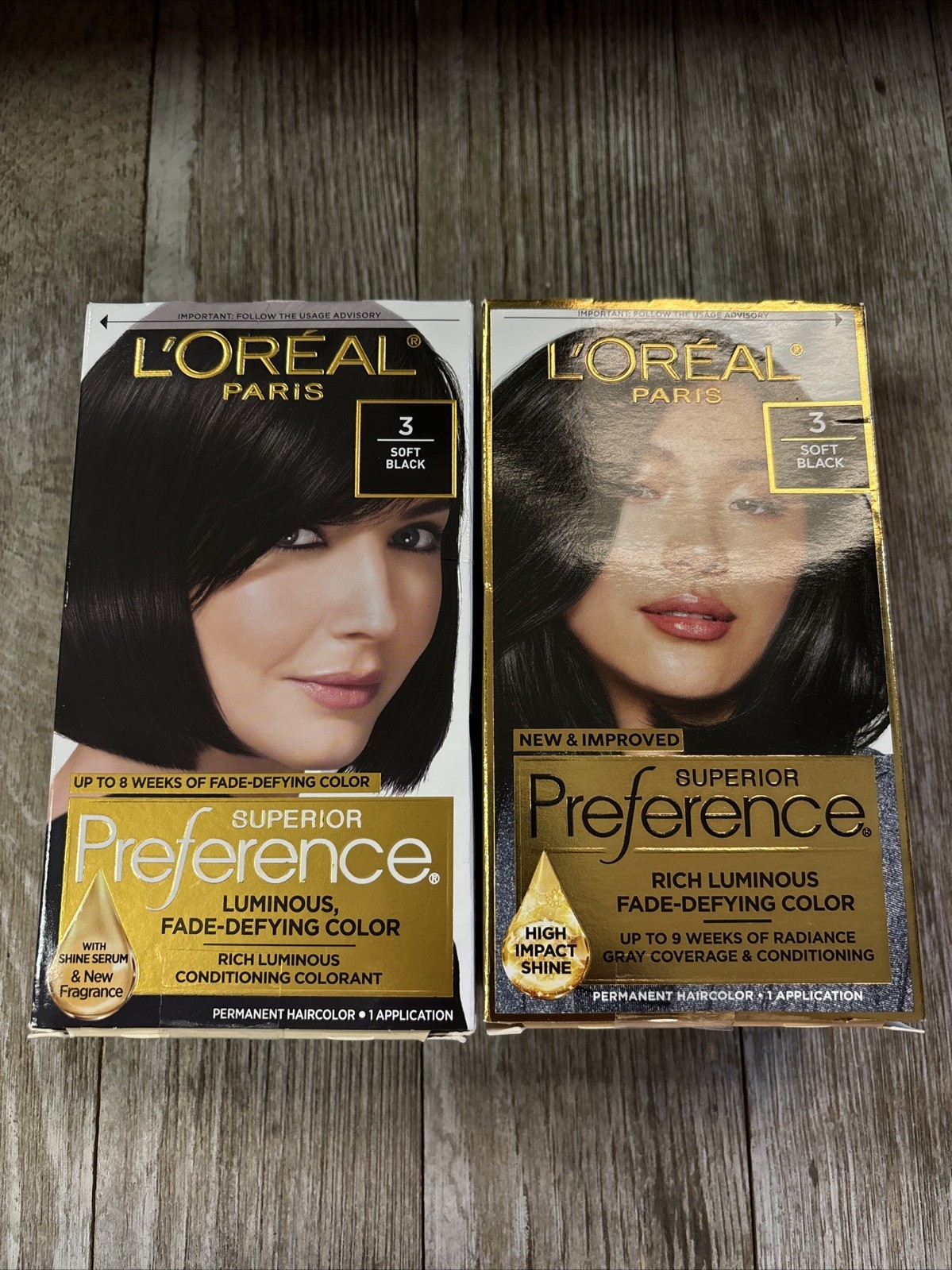 2x L&#39;Oreal Paris Superior Preference Fade-Defying Color Shin System 3 So... - $24.63