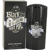 Paco Rabanne Black Xs Be A Legend Iggy Pop Cologne 3.4 Oz Eau De Toilette Spray image 2