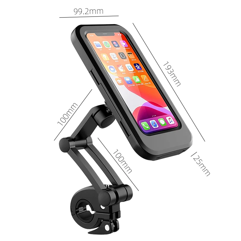 ROCKBROS Bike Phone Holder 360 Rotation 7.0 Inches Screen Waterproof Cycling Nav - $96.86