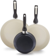 Greenpan Rio Hard Anodized Healthy Ceramic Nonstick, 7&quot; 9.5&quot; and 11&quot; 3 Piece Fry - $74.24