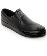 MEN&#39;S 7.5 NIKE ZOOM JANOSKI SLIP ON ELITE CPSL BLACK SKATE SHOES - $88.90 CAD