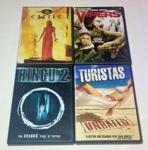 Carrie, Vipers, Ringu 2 &amp; Turistas DVD Horror Lot  - £9.87 GBP