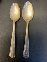 2 Vintage Avon Silverplate Spoons 6” - £5.33 GBP