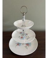 Steubenville Pottery Fairlane 3 Tier Cookie, Fruit, Appetizer Tray - £23.73 GBP