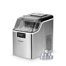 Euhomy Ice Maker Machine Countertop, 2 Ways To Add Water,45Lbs/Day 24 Pc... - £190.91 GBP