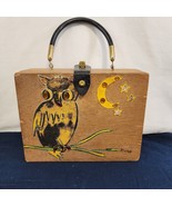 K-Wes Pebble Beach TX box bag/purse Night Owl jeweled - £72.21 GBP
