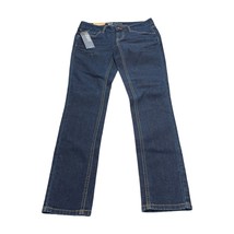Mossimo Jeans Womens 2S Blue Premium Denim Stretch 5-Pockets Mid-Rise Skinny Leg - £21.22 GBP