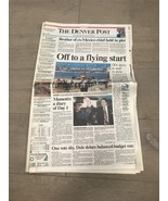 DENVER POST March 1 1995 Off to a Flying Start: Opening of Denver Intern... - $41.16 CAD