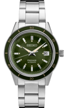 New Seiko Men&#39;s Presage Automatic Green Dial Watch SRPG07 (Fedex 2 Day) - £310.84 GBP