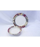 Studio Nova Palm Desert Chop Plate Platter And Serving Bowl Lot of 2 - $25.04 CAD