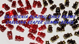 Carolina Reaper Gummy Bears/Rounds-WORLD&#39;S HOTTEST GUMMIES-PURE TORTURE!... - $8.50+