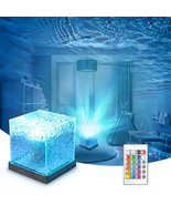 16 Colors Wave Sensing LED Projection Light, Touch/remote Control, Dimming - $253.06 MXN