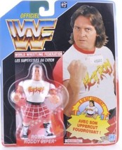 Vintage Wwf Hasbro Rowdy Roddy Piper Figure 1990 Rare French Version France Wwe - £267.56 GBP