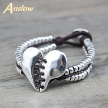 Anslow Top Quality Fashion Jewelry Accessories Vintage Heart Beads Bracelet For  - £11.19 GBP