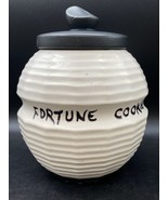 McCoy Pottery Cookie Jar Lantern Fortune Cookie Jar With Lid Vintage READ - €60,17 EUR