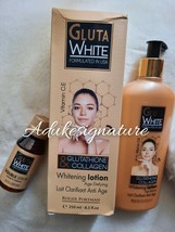 Gluta White Age Defying Lotion With Glutathione & Collagen and Double Serum - $42.00