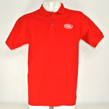 HILLS Department Store Employee Uniform Vintage NOS Red Polo Shirt Size XL - £20.02 GBP