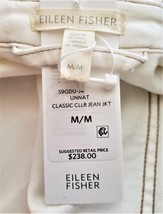 Eileen Fisher Organic Cotton Jeans Jacket Sz-M Oversized - £94.12 GBP