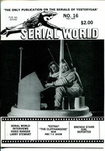 Serial World #16 1978-Larry Stewart-Video Ranger-Brenda Starr-movie serials-FN - £32.16 GBP