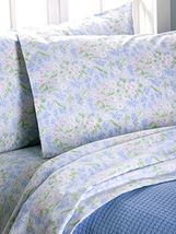 Lanz of Salzburg Hummingbird Floral Pastel 2-PC Standard Pillowcase Pair - £39.96 GBP