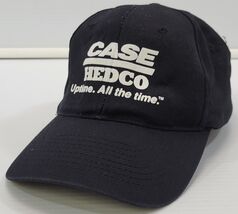 M) HEDCO CASE Construction Equipment Promotional Black Baseball Cap Snap... - €8,55 EUR