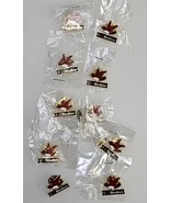 Lapel Pin Badge Red Bird Flying Brooch I Love Birdies Souvenir Logo Lot ... - $374.72 MXN