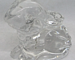 Waterford Crystal Bunny Rabbit Ears Down Back Paperweight Figurine  - $58.41