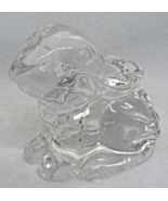 Waterford Crystal Bunny Rabbit Ears Down Back Paperweight Figurine  - £45.93 GBP