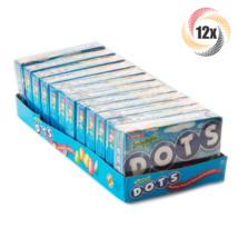 Full Box 12x Packs Tootsie Dots Assorted Tropical Gumdrops Theater Candy 6.5oz - £25.46 GBP