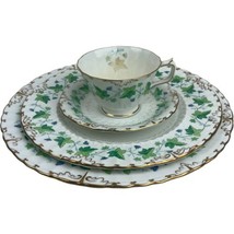 Royal Crown Derby Medway Burford Ivy Four Piece Place Setting England Vintage - £71.00 GBP