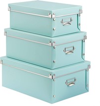 Foldable Storage Box With Lids And Handles By Seekind, 3 In 1,, And Books - £31.95 GBP