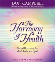 The Harmony of Health: Sound Relaxation for Mind, Body and Spirit Don Campbell - £11.08 GBP