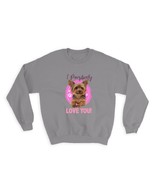 Baby Yorkshire Terrier : Gift Sweatshirt Cute Dog Puppy Pet Animal Love ... - £23.33 GBP