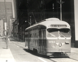 Port Authority Pittsburgh Railways PRT PAAC #1754 Wilkinsburg Streetcar Photo - $9.49