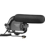 Camera-Mounted Shotgun Condenser Microphone - Black - £31.83 GBP