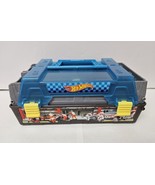 2015 Hot Wheels Race Case Tool Box Carry Case w/ Dual Car Launchers Star... - $282.07 MXN