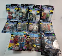 Vintage Lot of 15 Playmates 1996 Toys STAR TREK Action Figures Gorn Unopened - £150.35 GBP