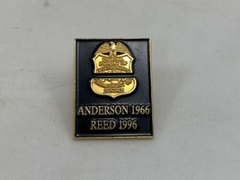 FBI memorial pin Charles Reed 1996 and Terry Andersen 1966 shootout agents LODD - £46.60 GBP