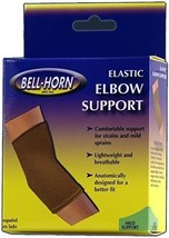 Bell-Horn Elastic Elbow Support Beige Medium - £11.98 GBP