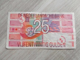 25 gulden banknote from 1989 (Netherlands/Holland) - $22.00