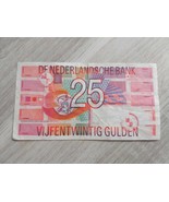 25 gulden banknote from 1989 (Netherlands/Holland) - $403.57 MXN