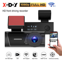  XGODY Car Dash Cam WIFI Front Camera Fit Android IOS APP Loop Recording... - £22.01 GBP