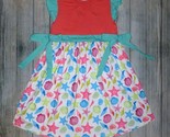 NEW Girls Boutique Seashells Sleeveless Dress Size 6-7 - £10.38 GBP