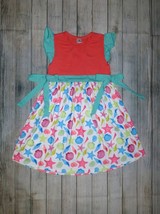 NEW Girls Boutique Seashells Sleeveless Dress Size 6-7 - $12.99