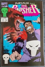 Marvel Comics The Punisher 77 Survival Part 1 April 93 Roger Salick Val Mayerik  - £9.34 GBP